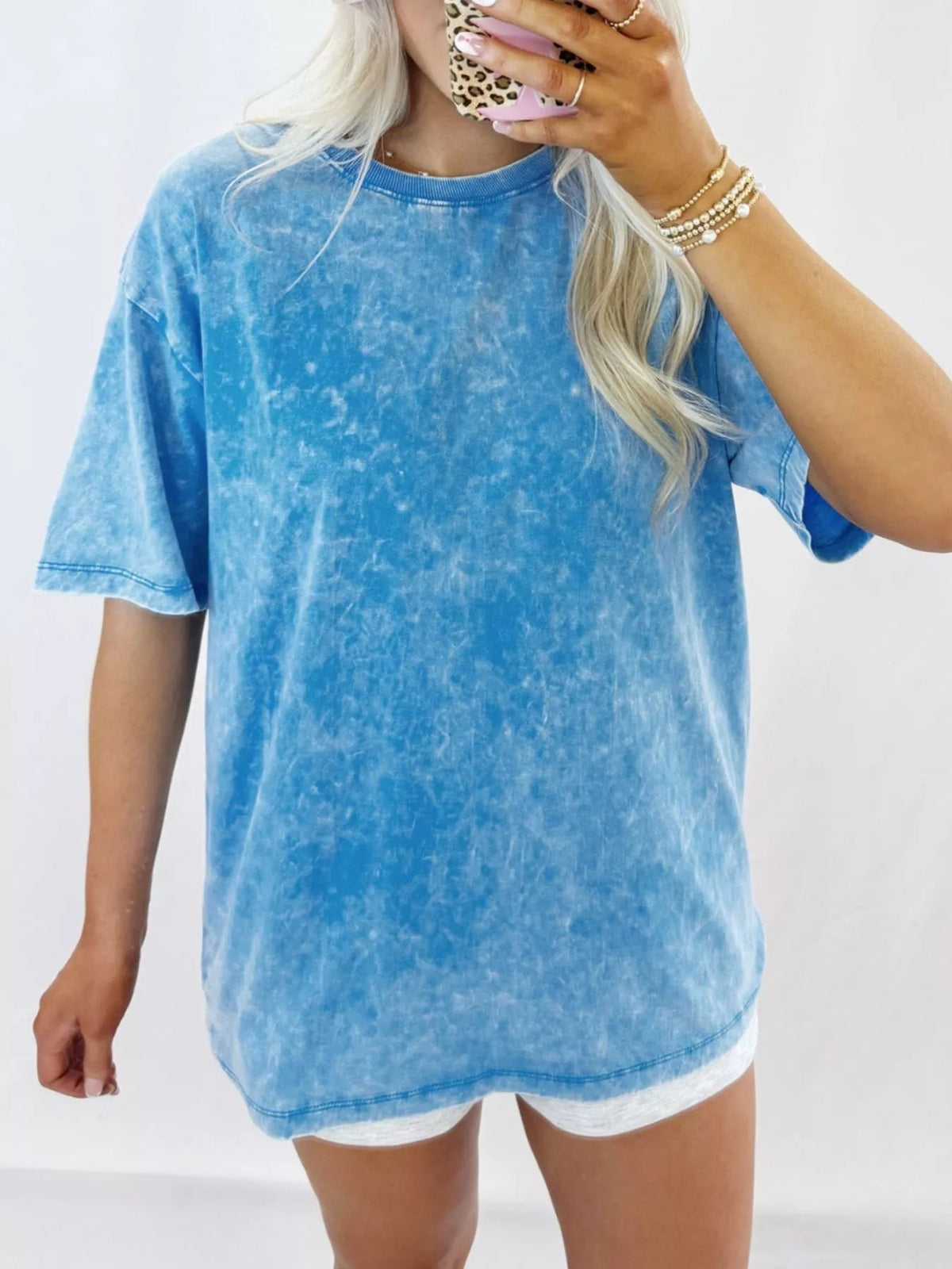Mineral Washed Oversized Tee 