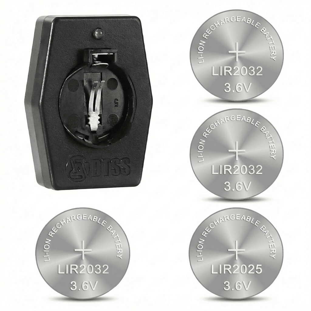 CellSpark Type-C Charger for Rechargeable Coin Batteries | Compact Power Dock 