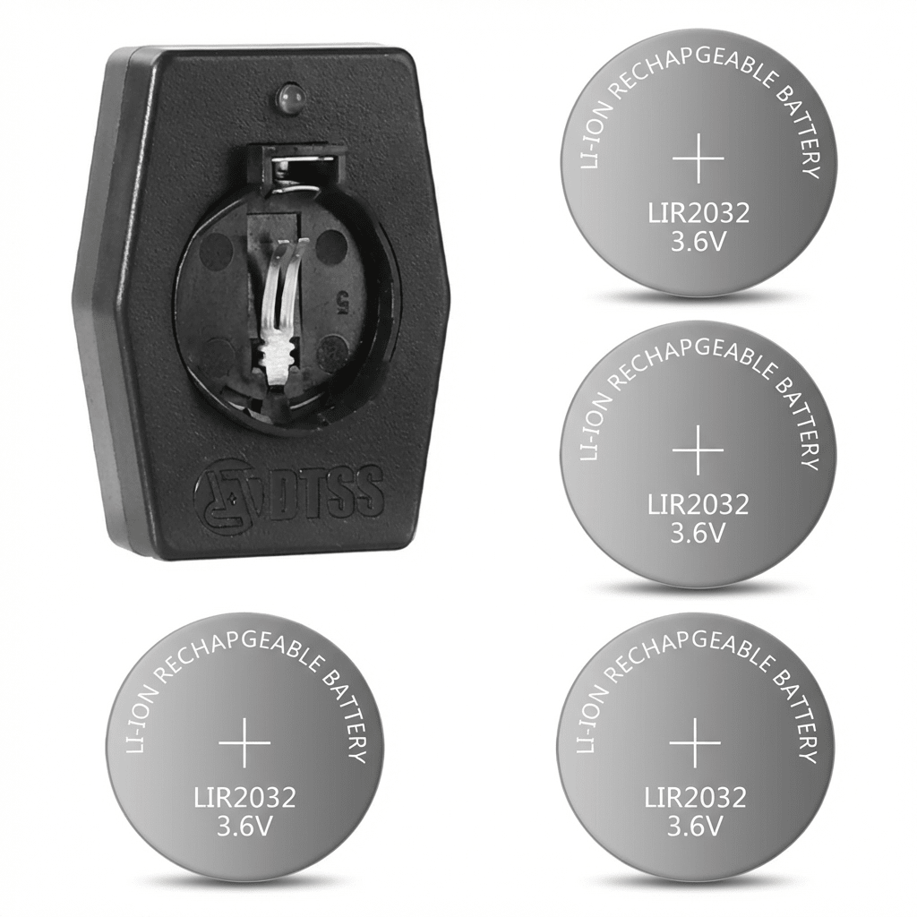 CellSpark Type-C Charger for Rechargeable Coin Batteries | Compact Power Dock 