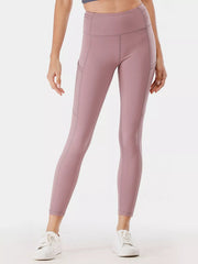 Full Size High-Waisted Active Leggings with Pockets Plus Size 