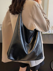 PU Leather Tote Bag 