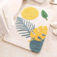 CloudSoft Bath Rug – Ultra-Soft Organic Microfiber Bathroom Mat with Non-Slip Backing 