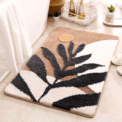 CloudSoft Bath Rug – Ultra-Soft Organic Microfiber Bathroom Mat with Non-Slip Backing 