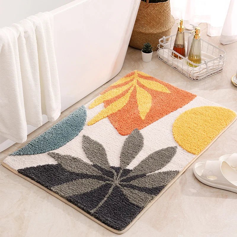 CloudSoft Bath Rug – Ultra-Soft Organic Microfiber Bathroom Mat with Non-Slip Backing 