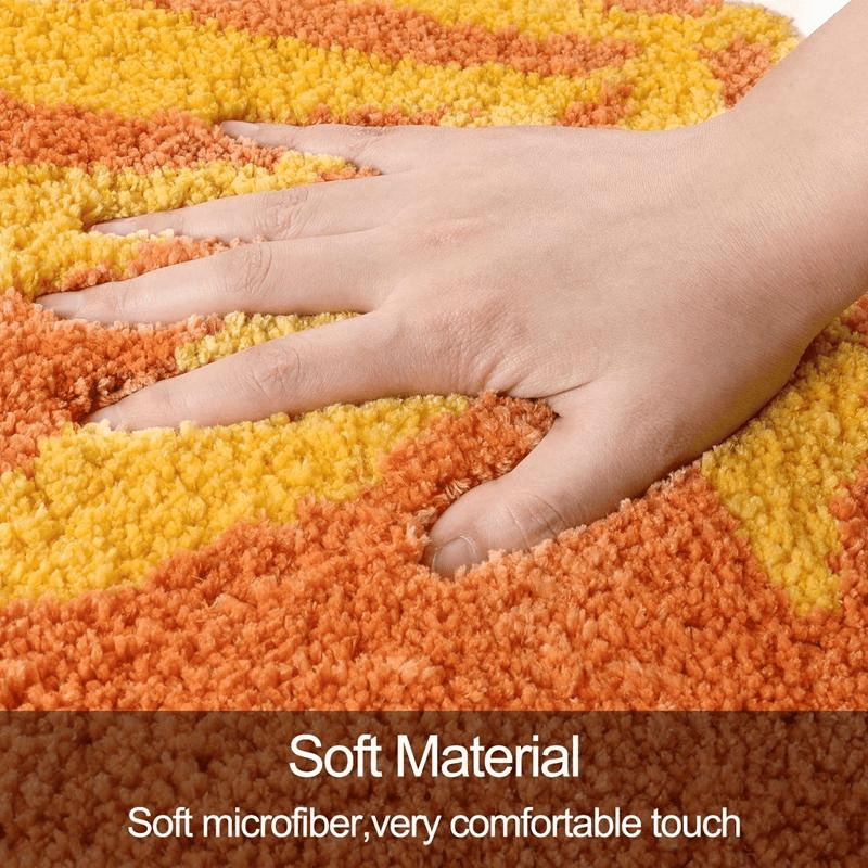 CloudSoft Bath Rug – Ultra-Soft Organic Microfiber Bathroom Mat with Non-Slip Backing 