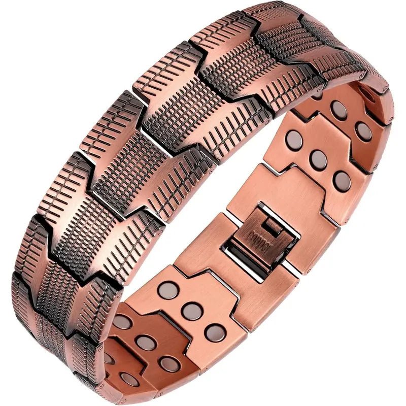 Cobra Magnetic Bracelet | 99.99% Pure Copper, Magnetic Therapy for Wellness 