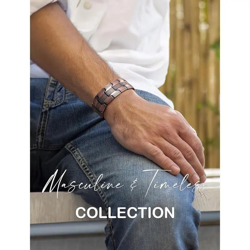 Cobra Magnetic Bracelet | 99.99% Pure Copper, Magnetic Therapy for Wellness 