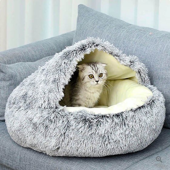 Coco Nest Bed | Orthopedic Plush Dog and Cat Bed 