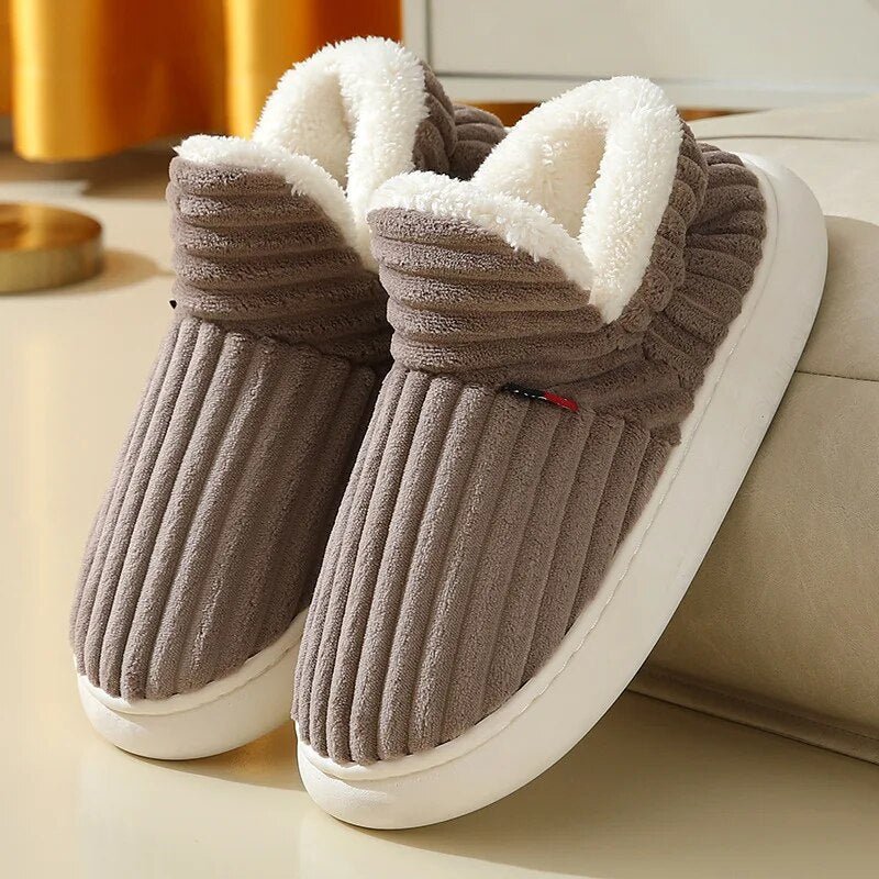 Coco Women's Slippers | Plush Sherpa Fleece, Non-Slip Design 