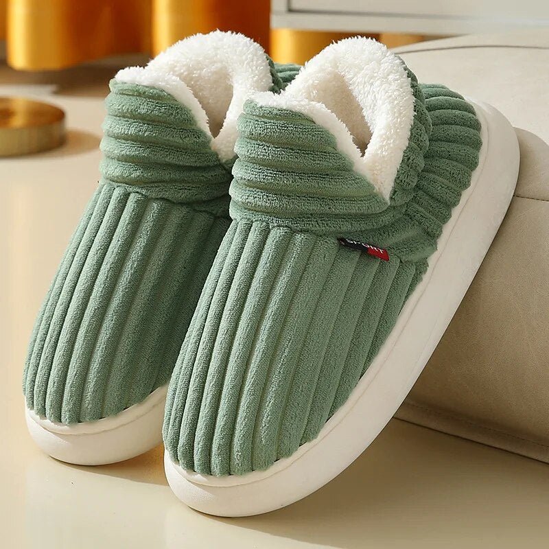 Coco Women's Slippers | Plush Sherpa Fleece, Non-Slip Design 