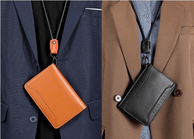 CompassSlim Leather Travel Wallet | Passport Holder for Cards, Tickets & ID 