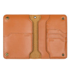 CompassSlim Leather Travel Wallet | Passport Holder for Cards, Tickets & ID 
