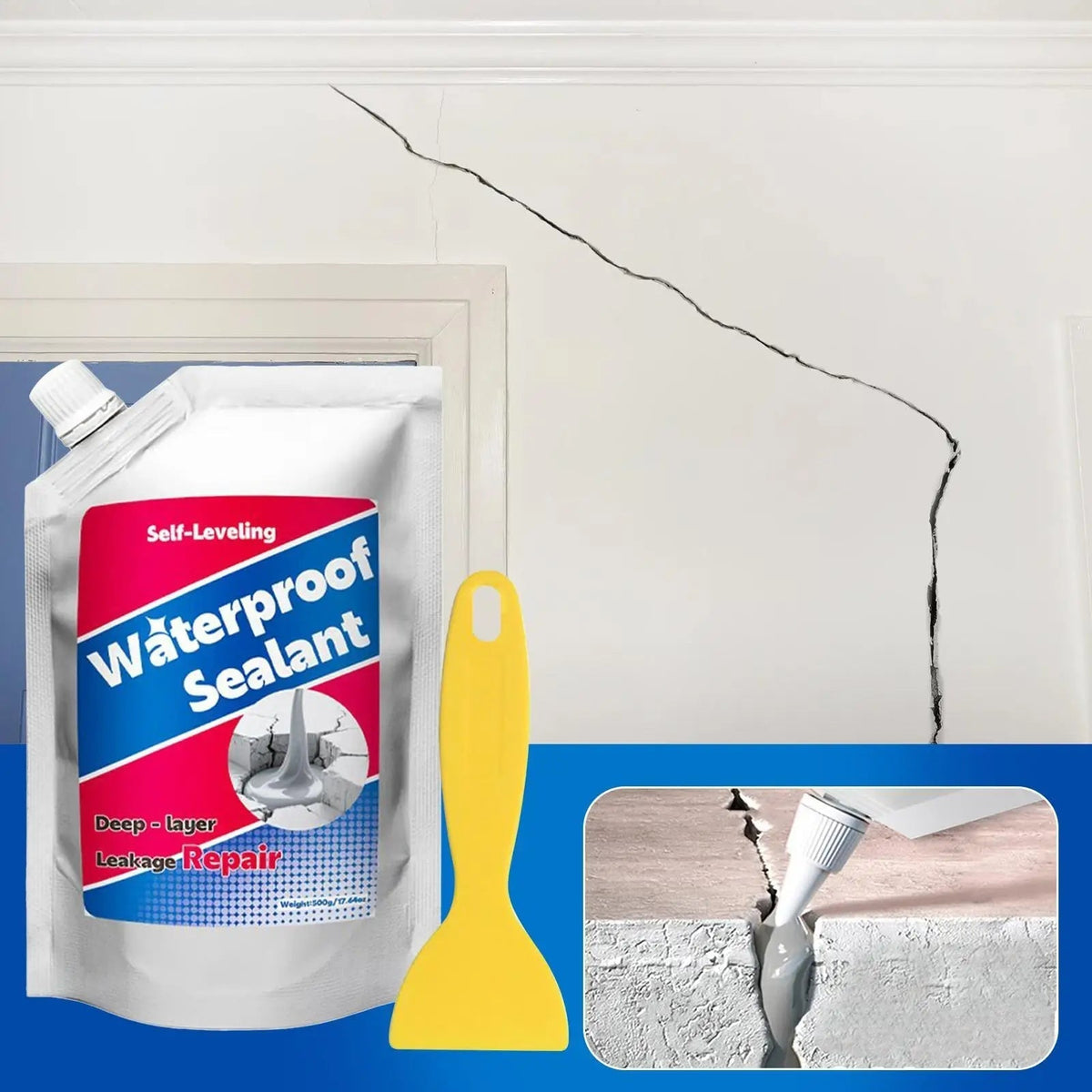 CrestSeal Concrete Sealer | All-Weather, Waterproof Protection for Cracks 