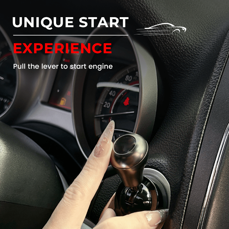 CruiseTouch Push-Start Button Lever | ABS & Alloy Car Interior Accent 