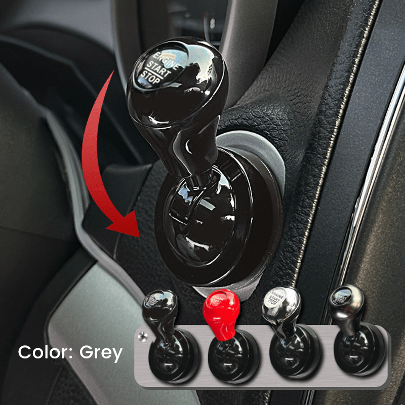 CruiseTouch Push-Start Button Lever | ABS & Alloy Car Interior Accent 