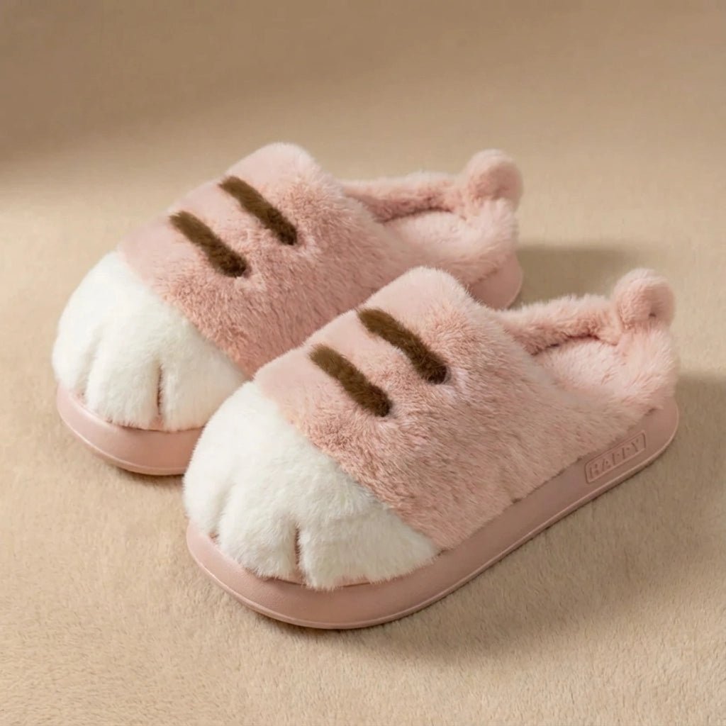 Cuddle Cat Paw Slippers | Ultra-Plush, Cute Design for Women 