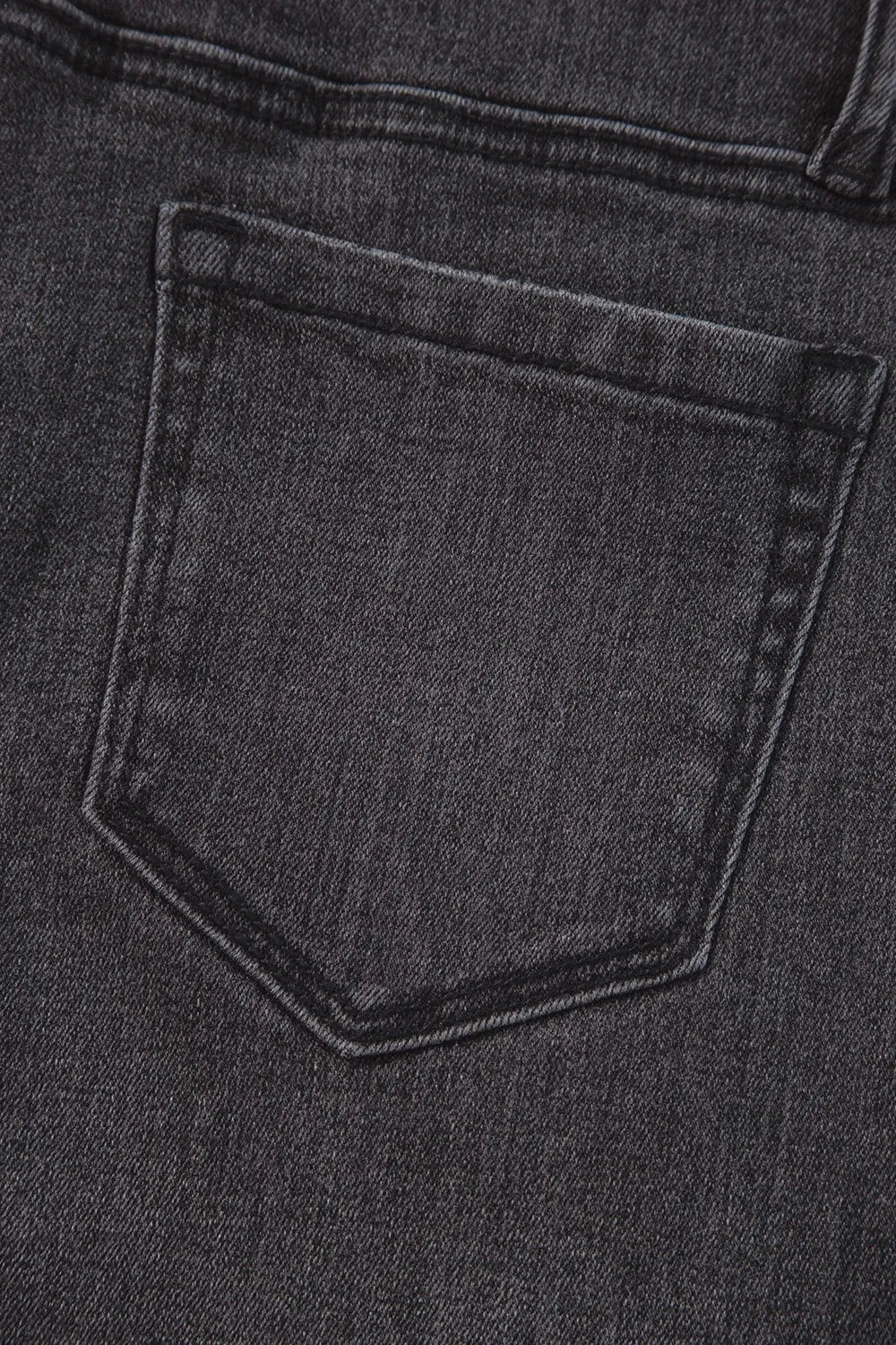 High-Waisted Wide-Leg Vintage Wash Jeans 