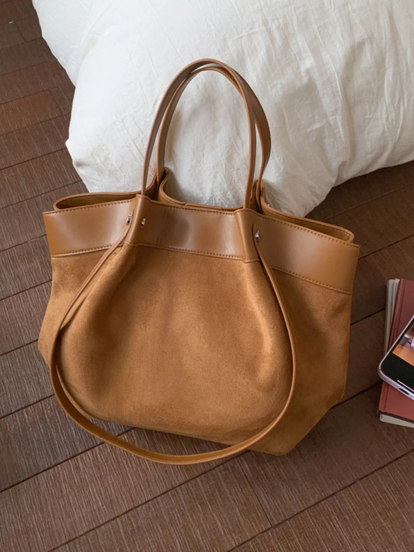 Lightweight Classic Color Tote Bag 