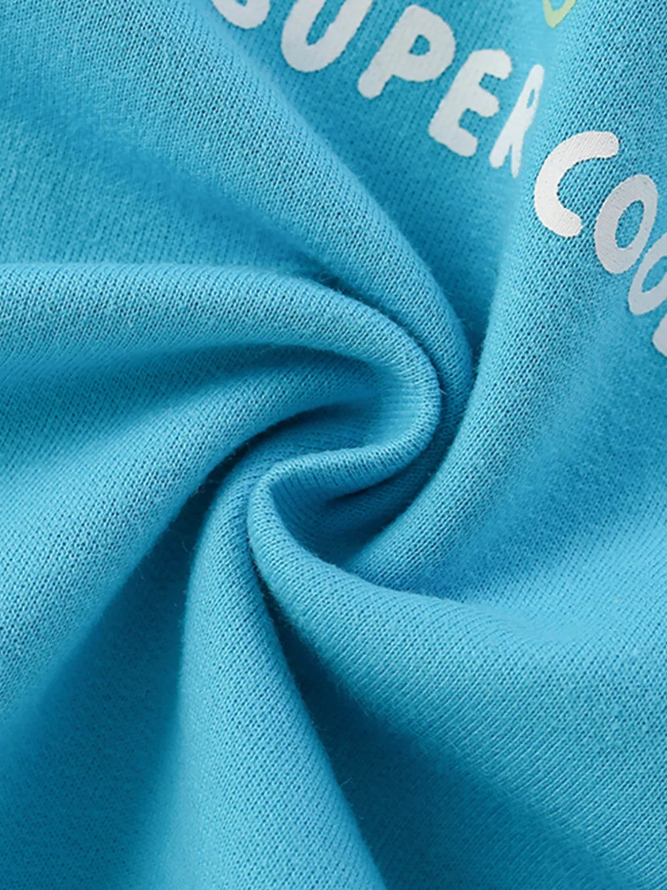 Children's Ice Cream Graphic Round Neck Sweatshirt 