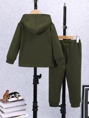Children's Dinosaur Park Hoodie and Pants Set 
