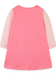 Children's Christmas Tree Long Sleeve Dress 