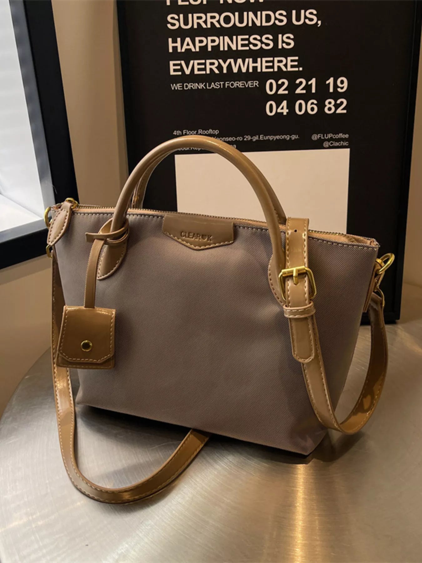 Top Handle Crossbody Bag 