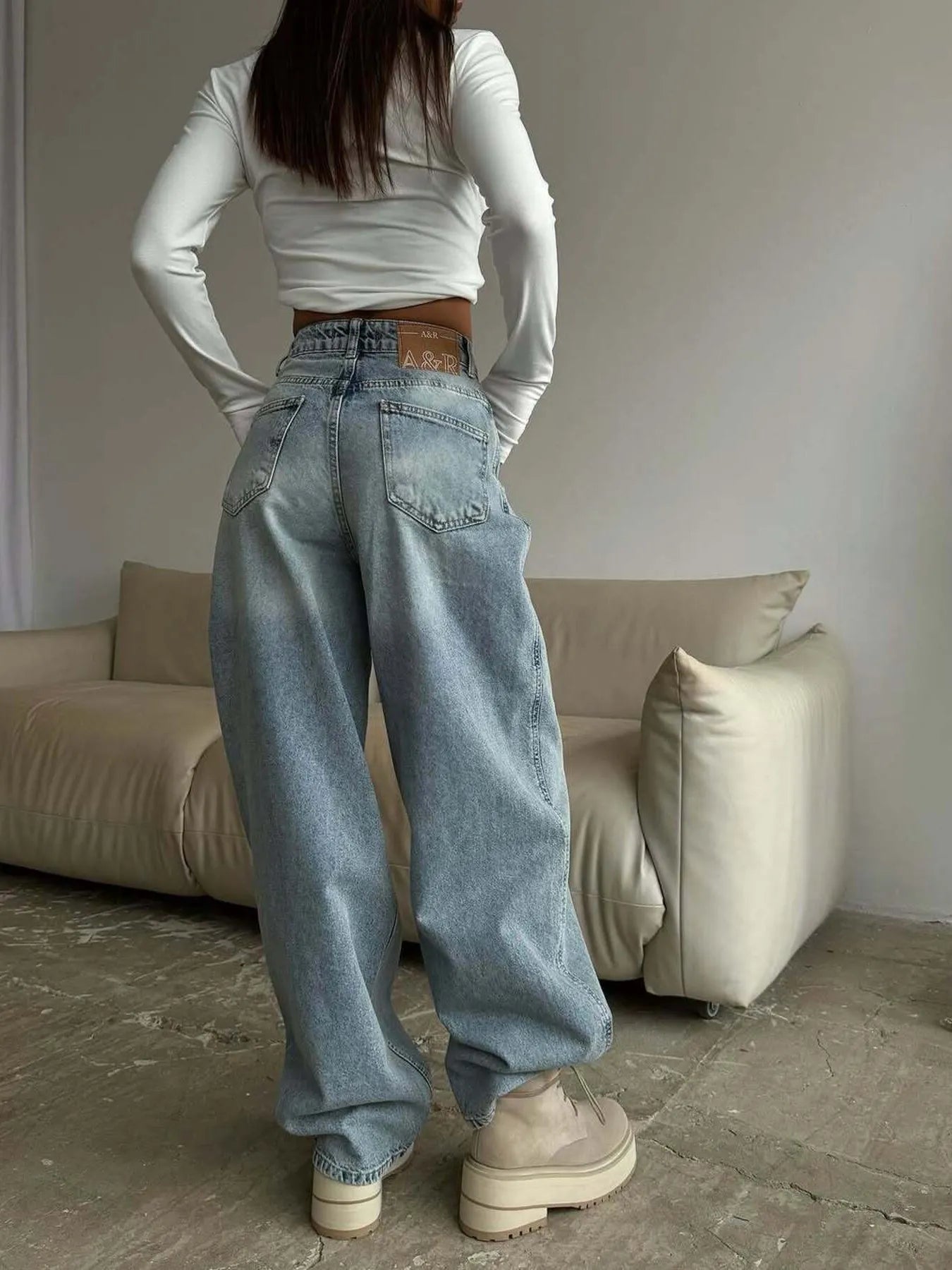 Wide Leg Jeans 