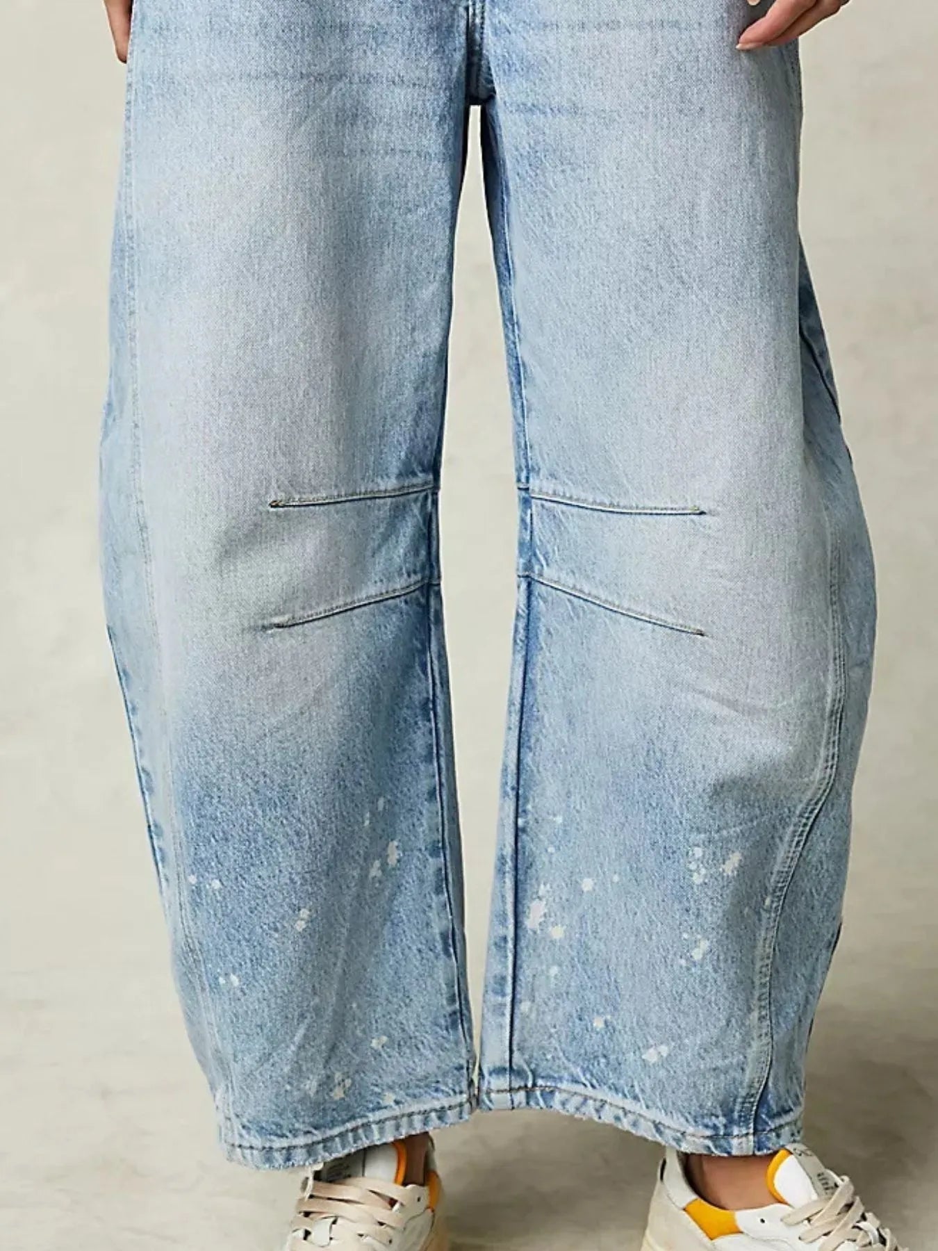 Wide Leg Relaxed Fit Jeans 