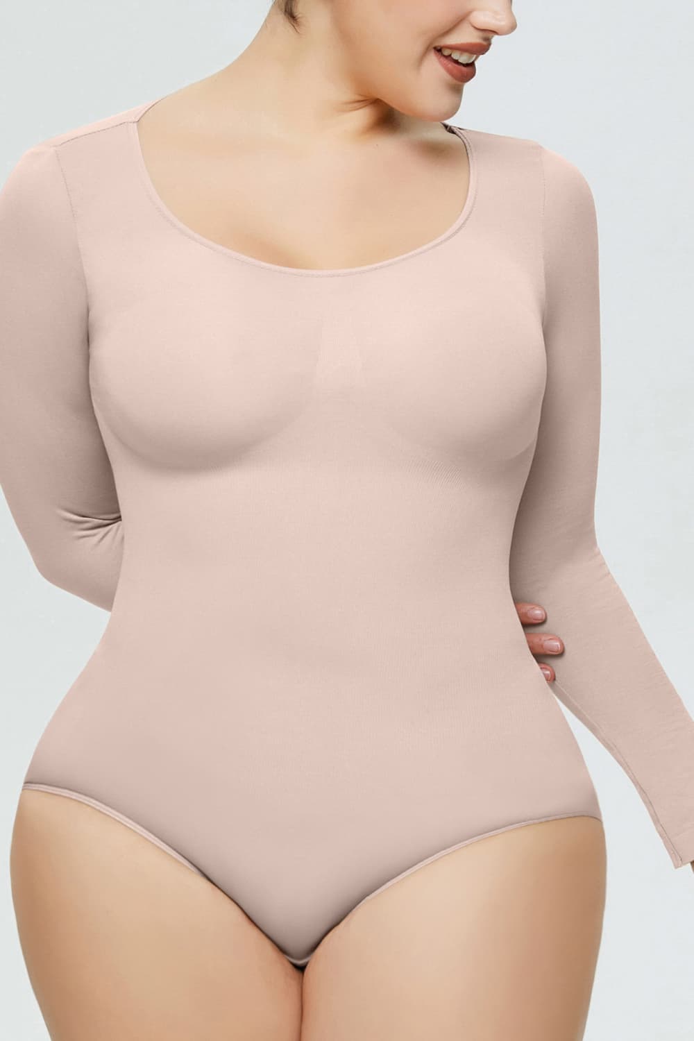 Long Sleeve Shaping Bodysuit 