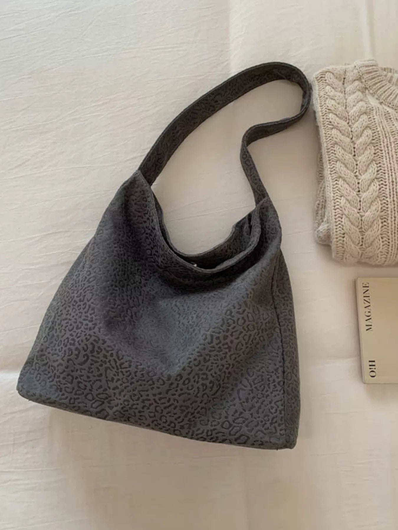 Leopard Print Tote Bag 