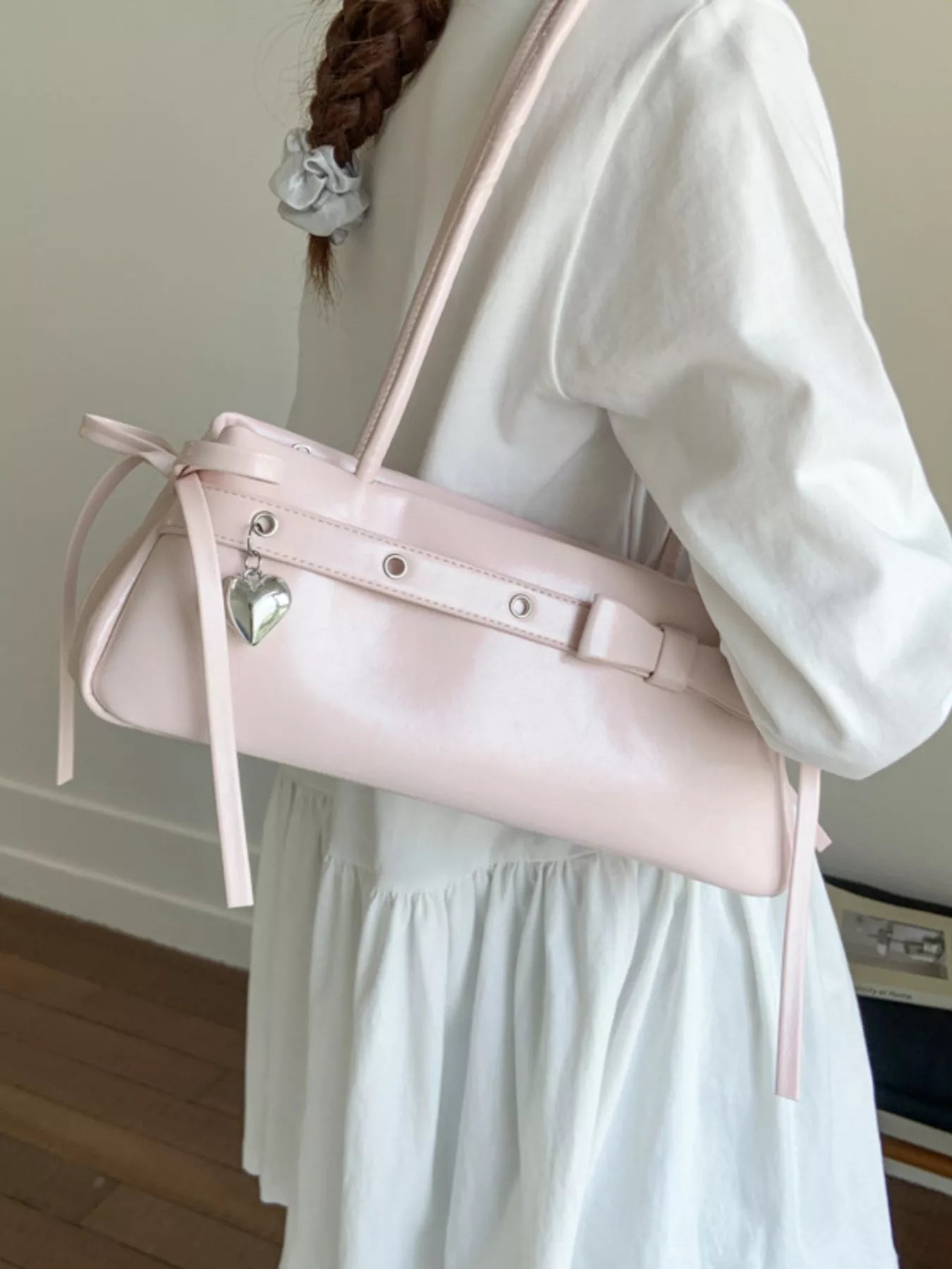 PU Leather Shoulder Bag 