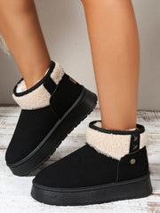 Platform Sherpa Lined Winter Boots 