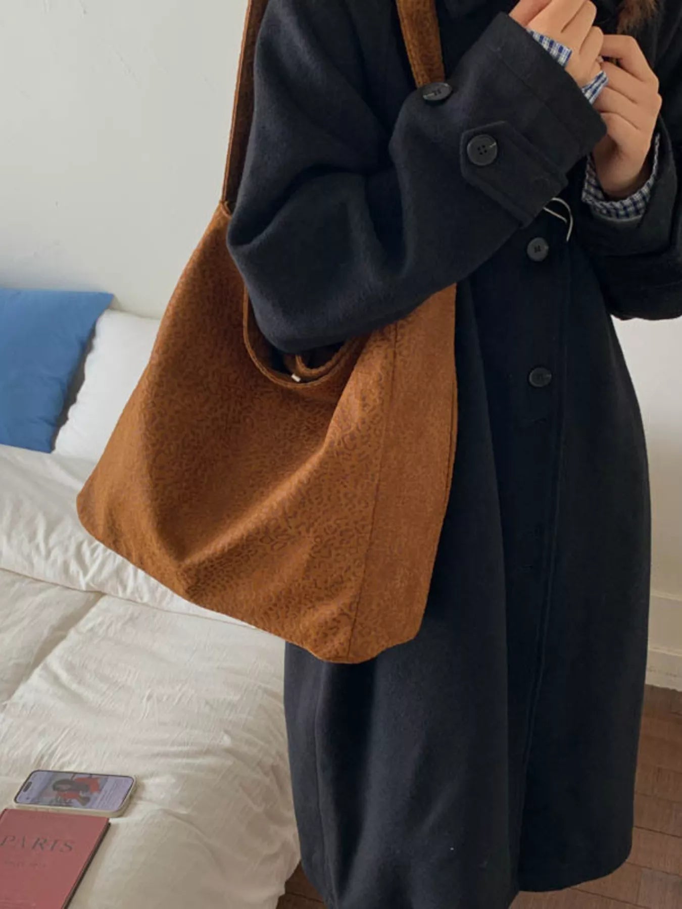 Leopard Print Tote Bag 