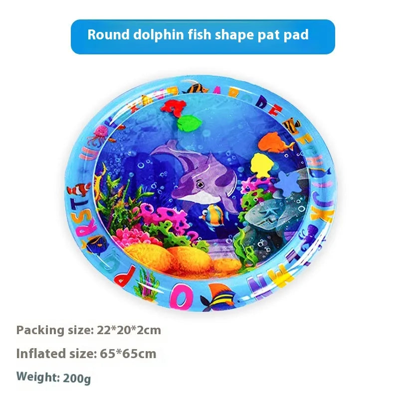 Bring Fun and Comfort to Playtime with the Cartoon Water Cushion Mat 