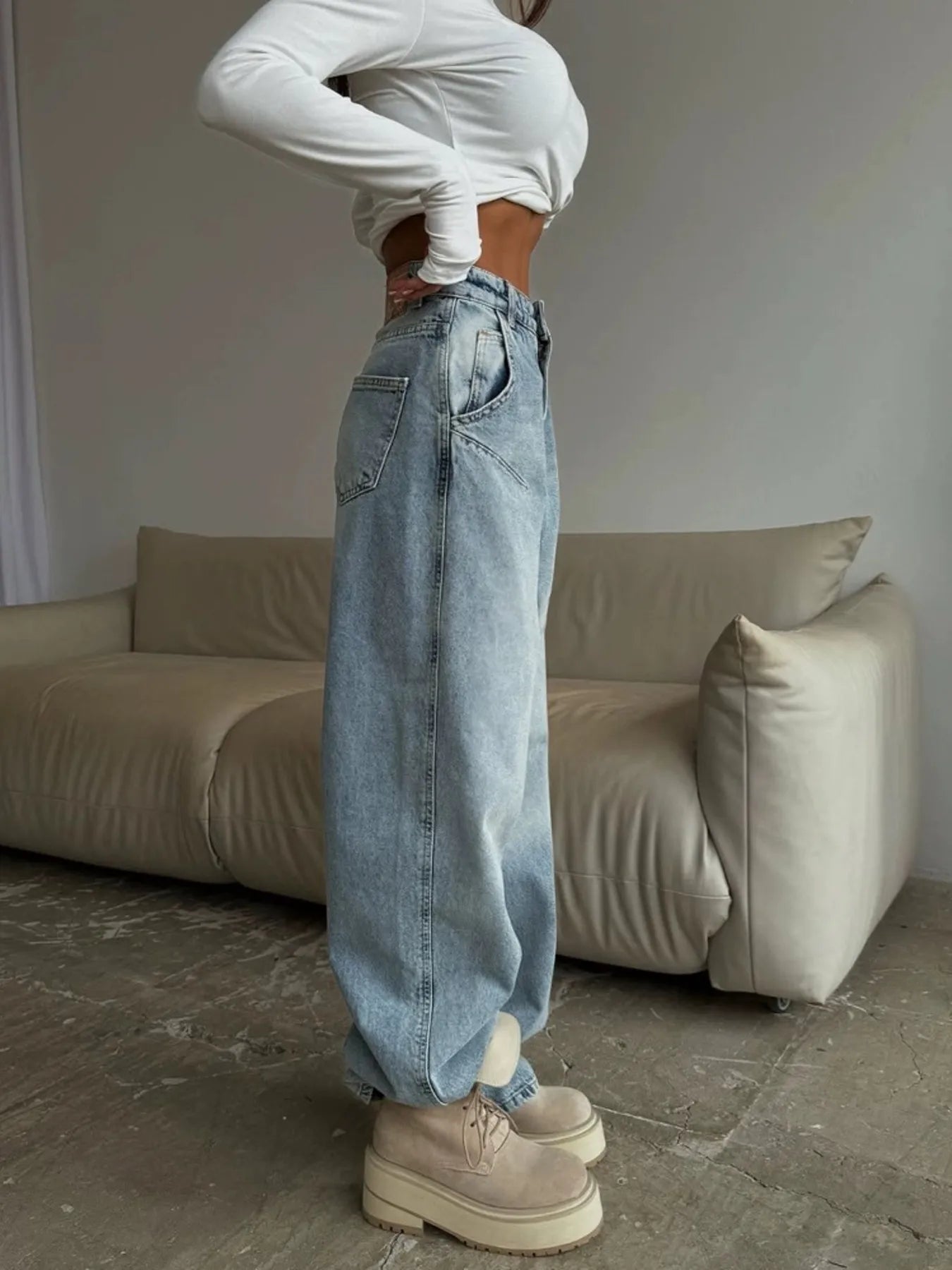 Wide Leg Jeans 