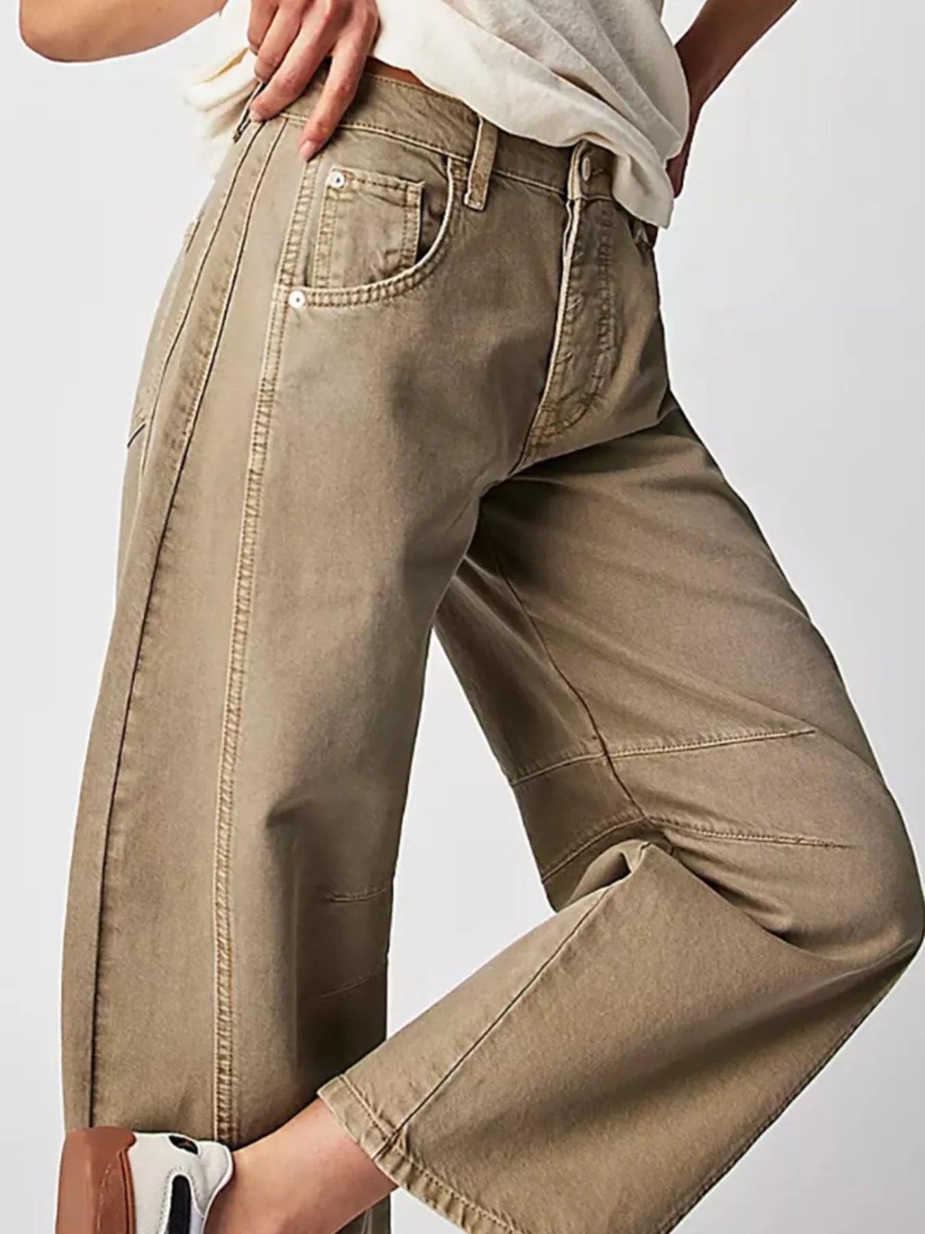 Wide Leg Relaxed Fit Jeans 