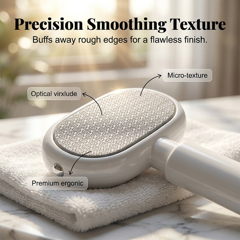 DailySmooth Stainless Callus File | Two-Surface Foot Care Tool 