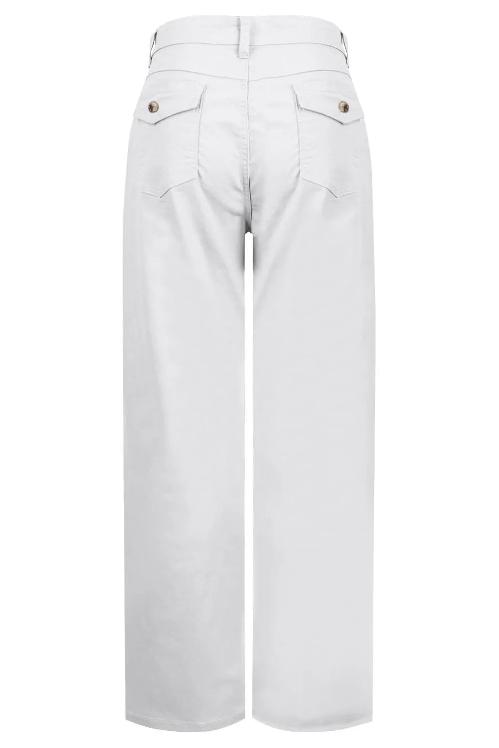 High Waist Jeans with Pockets 