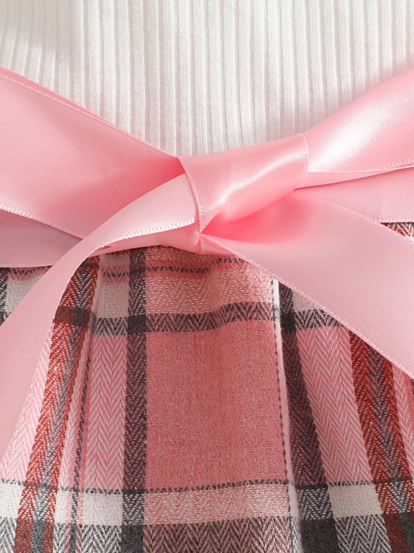 Children's Plaid 3-Piece Outfit Set 