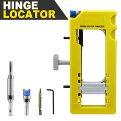 Door Hinge Routing Jig | Adjustable Mortise Guide For 3-5 Inch Hinges 