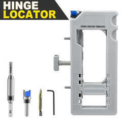 Door Hinge Routing Jig | Adjustable Mortise Guide For 3-5 Inch Hinges 