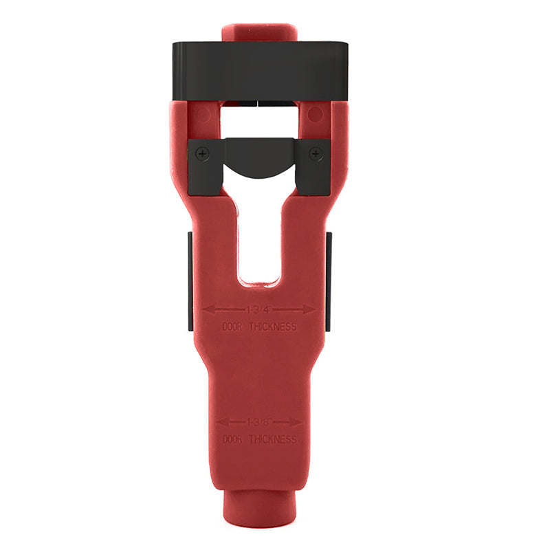 DoorFit Latch Mortise Guide | Adjustable Door Plate Installation Tool 
