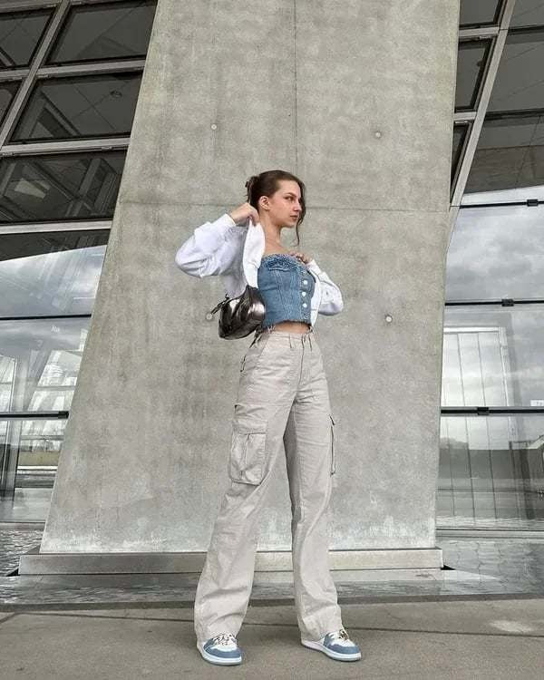 Adjustable Cargo Pants 