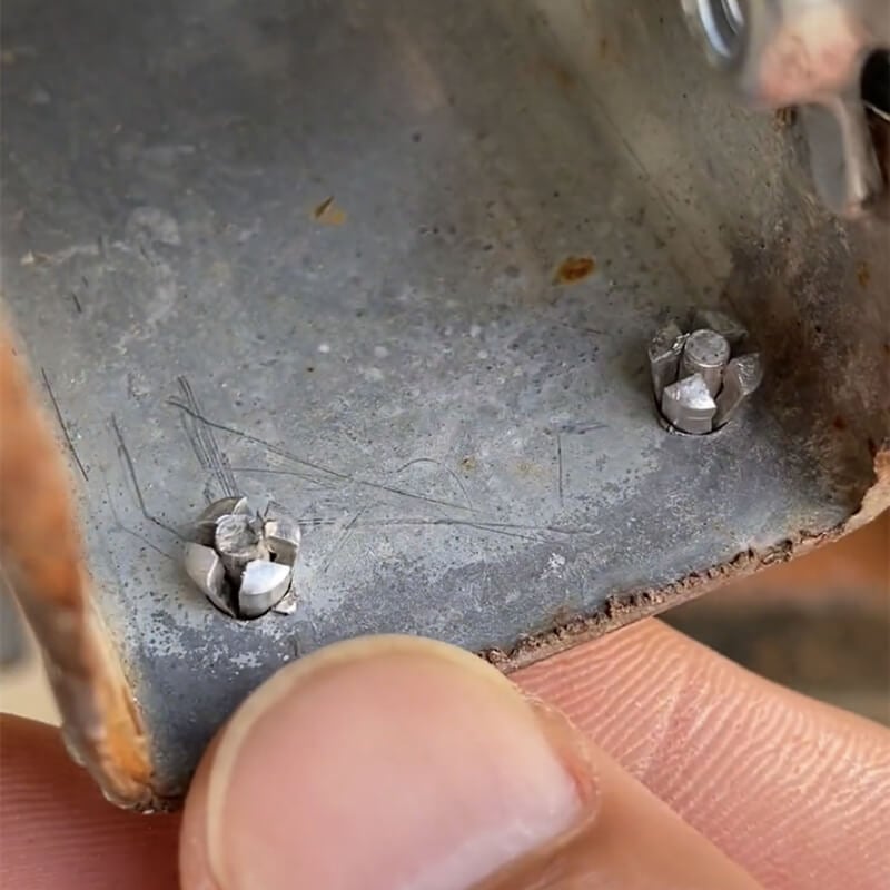 DriftPin Aluminum Drive Rivets | 5 mm Repair Fasteners for Quick Hammer Installation 