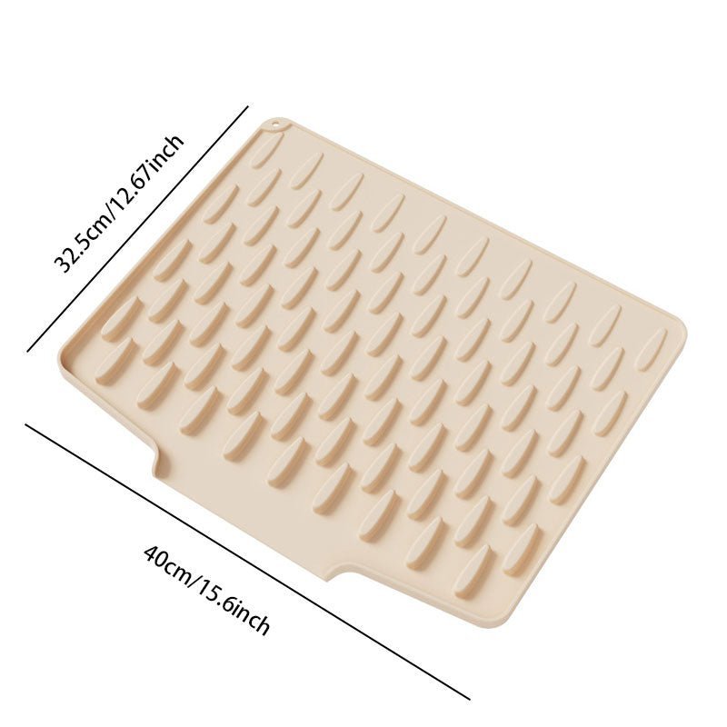 Dripease Kitchen Mat | Silicone, Fast Water Drainage, Heat-Resistant 