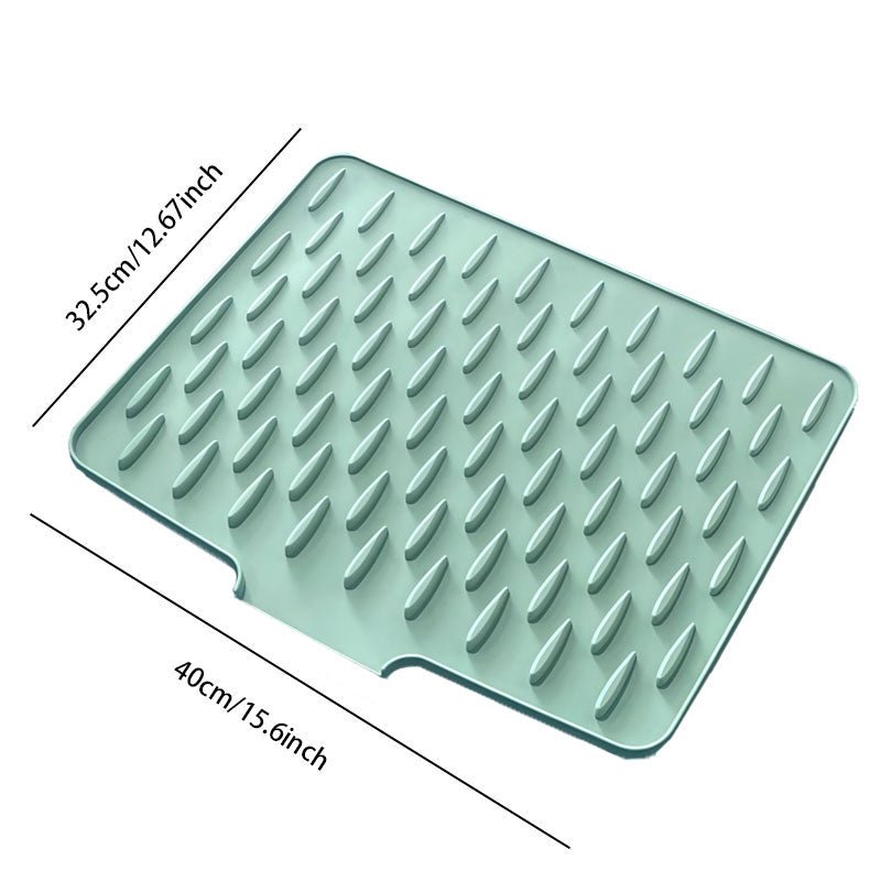Dripease Kitchen Mat | Silicone, Fast Water Drainage, Heat-Resistant 