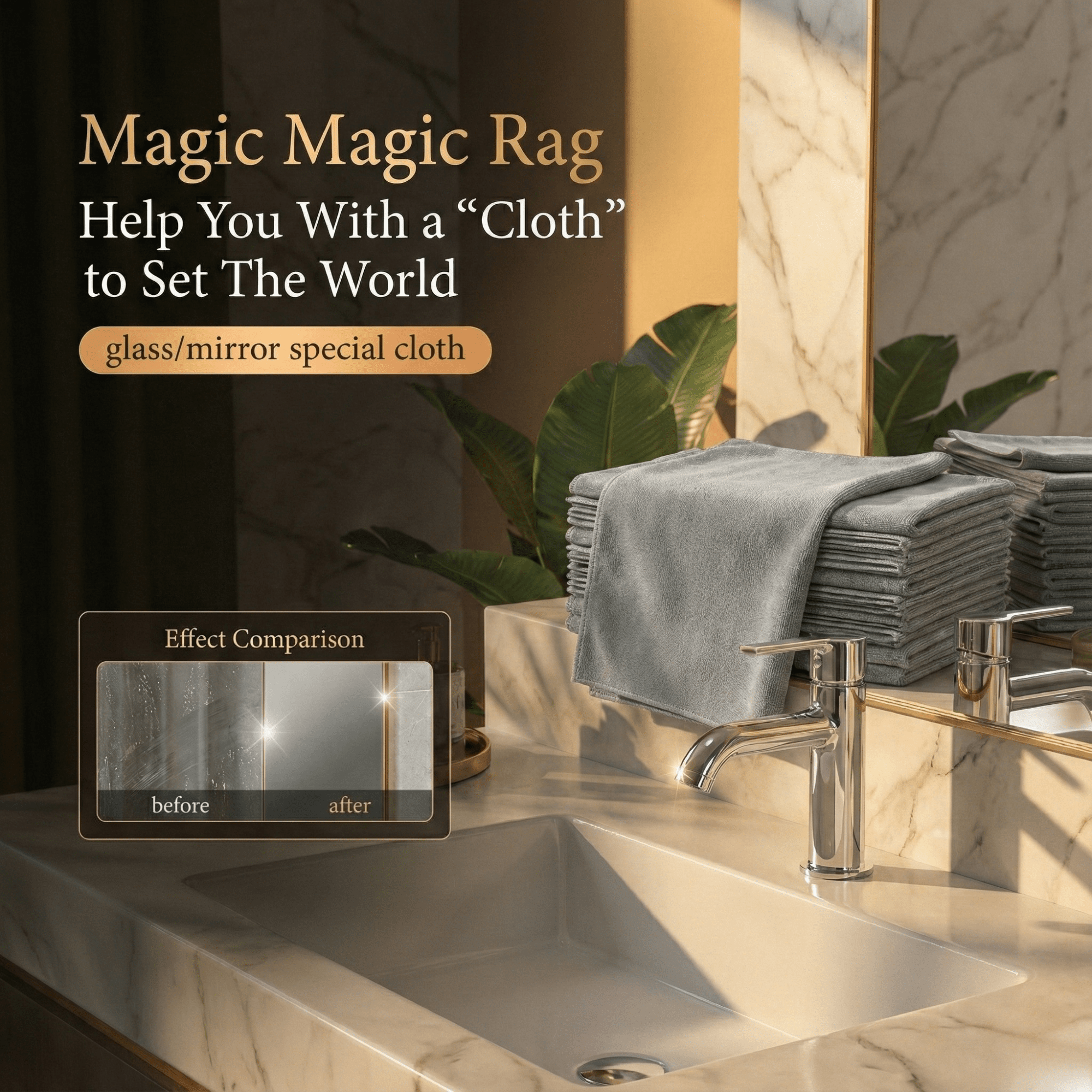 DryGleam™ — One Swipe to Crystal-Clear Glass That Turns Heads Instantly 