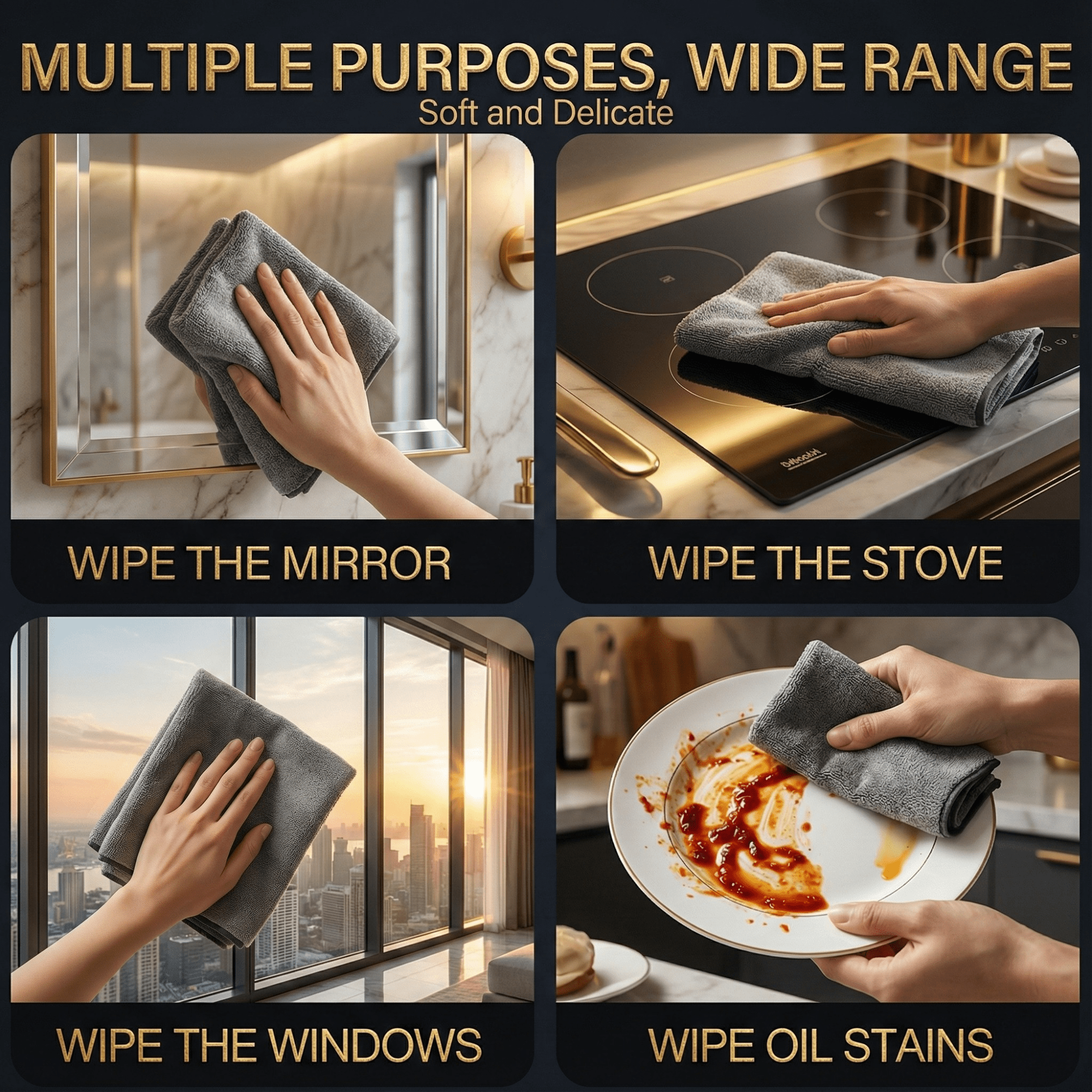 DryGleam™ — One Swipe to Crystal-Clear Glass That Turns Heads Instantly 