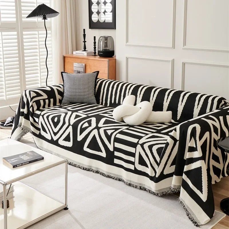 Durable Chenille Couch Cover for Family Protection – Stylish and Easy to Maintain 