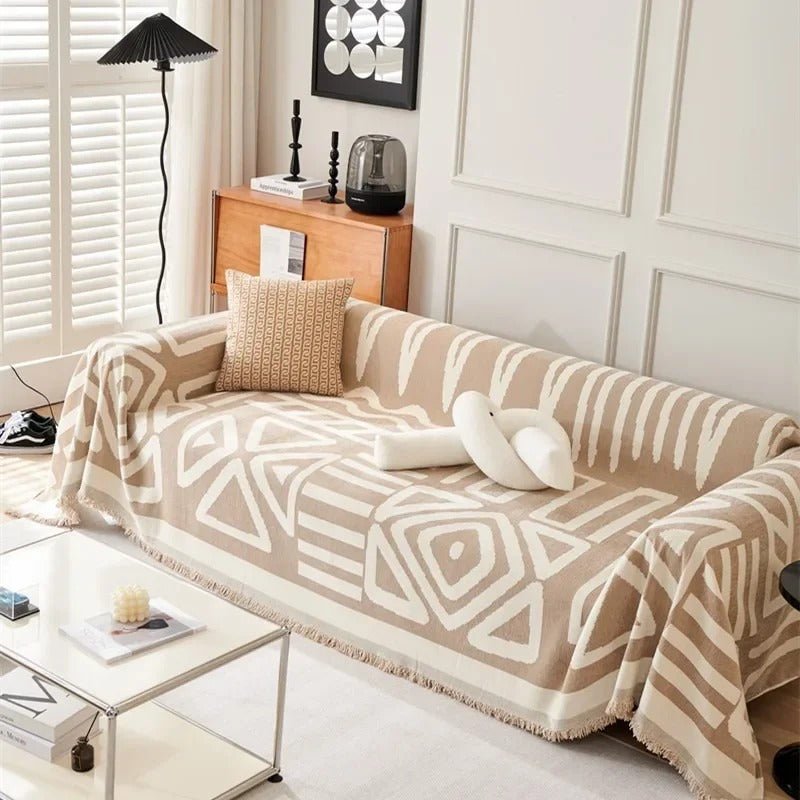 Durable Chenille Couch Cover for Family Protection – Stylish and Easy to Maintain 